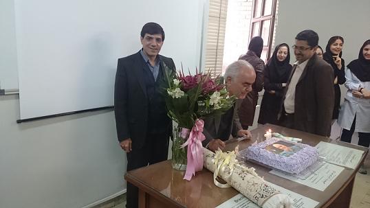 جشن تولد استاد کاظمی 1394